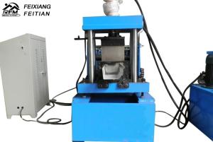 Wholesale Special Shape Downpipe Roll Forming Machine 392mm Feeding Width For Galvanized Steel from china suppliers