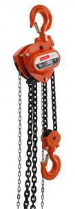 China Red 5 Ton Manual Chain Block , Stainless Steel Hand Chain Hoist on sale