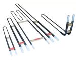 resistive MoSi2 Heating Elements For Diecasting , Non-Ferrous Metals And Alloys