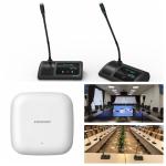 Arc - Shaped Wired Audio Conference Microphone / Conference Sound System