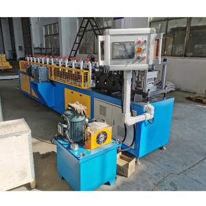 Wholesale Chile Popular Galvanized Steel Rolling Metal Shutter Door Slat Roll Forming Machine With Perforated Holes from china suppliers