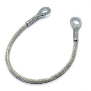 Wholesale Wholesale PVC-Coated Stainless Steel Wire Rope Cable Flemish Eye Sling from china suppliers