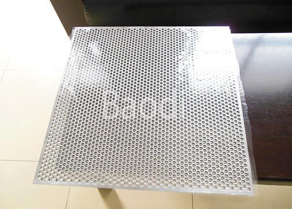 Decorative Stainless Steel Perforated Sheet Round Hole 60 Staggered SS304 /