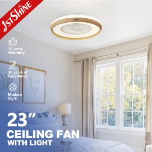 Wholesale Bedroom LED Ceiling Fan with Metal Body Box Mounting and Lamp Body Material Metal from china suppliers