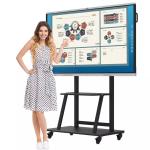 100 Inch Lcd Smart Interactive Touch Screen Whiteboard Less Than 300W