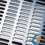 Slot Hole Perforated Metal, 2×20mm Hole Size With 0.8 to1.5mm Thickness
