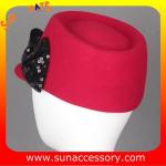 8970346 Sun Accessory customized winner fashion 100% wool felt cadet newsboy