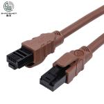 Flexible Soft Cat6a Cat6 Ethernet Patch Cable 24awg Antifreeze Engineering Level
