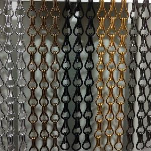 Aluminum Chain Link Curtain for hanging ceiling partition
