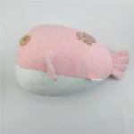 OEM ODM Micro Terry Globefish Handbell Toys Stuffed Sea Animal Toys Rattle