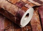 Removable 3D Brick Effect Wallpaper , Living Room Wall Covering with 0.53*10M