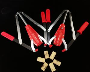 Wholesale Strong Manual Wine Corking Machine , Metal Wine Corkers Equipment With Two Lever from china suppliers