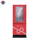 IP55 43 Inch LCD Digital Signage Display Totem For Bus Station