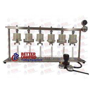 Wholesale Six Gang Middle Pressure Filter Press Drilling Fluids Testing Equipment from china suppliers