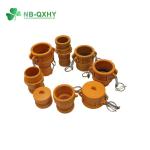 NB-QXHY Stainless Steel 316 Dust Cap Camlock Quick Coupling Series Type DC Brass