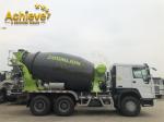 9JB Used ZOOMLION Concrete Pump SINOTRUK HOWO 6X4 9M3