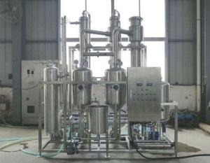 Wholesale External Circulation Backward Feed Multiple Effect Evaporator , Effluent Treatment Plant from china suppliers