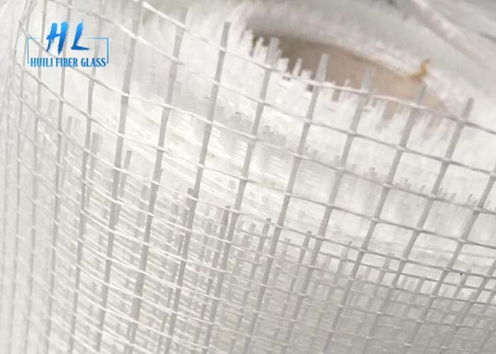Mosaic Fiberglass Mesh Roll White Urea Glue Coated C Glass For Gypsum Board