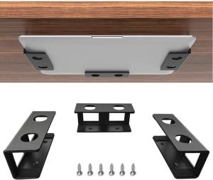 Wholesale Aluminum Under Desk Laptop Holder Stand Tray for Table Keyboard Storage in Living Room from china suppliers