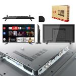 43Inch Smart TV Android 12 Ultra-Thin Frameless Television HD TV