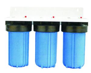 Wholesale Steel bracket Triple Water Filter Full House Water Filtration System Optional Cartridge from china suppliers