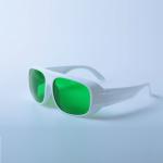 White Frame 52 650nm Laser Safety Goggles infrared Polycarbonate