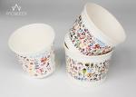 Multiple Sizes Water Proof Gelato Paper Cups Custom Printable Anti Leaking