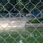 3/4 Apertures Galvanized Diamond Chain Link Fence Twill Weave
