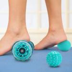 Non Toxic Shiatsu Foot Massager Roller Customized Logo For Treatment Plantar