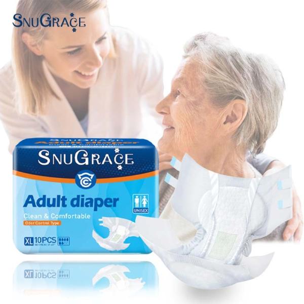 SnuGrace Adult Diaper Large Size Disposable Diapers for Elderly Thickened Anti