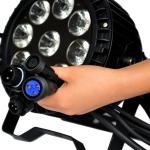 Outdoor LED Par Light 9x18W 6in1 IP65 version of 6 in 1 RGBAW+UV Slim Pars