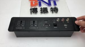 Wholesale Metal Wall Sockets with DVI connectors/ Smart Home 86 Type Wall Outlets Plate from china suppliers