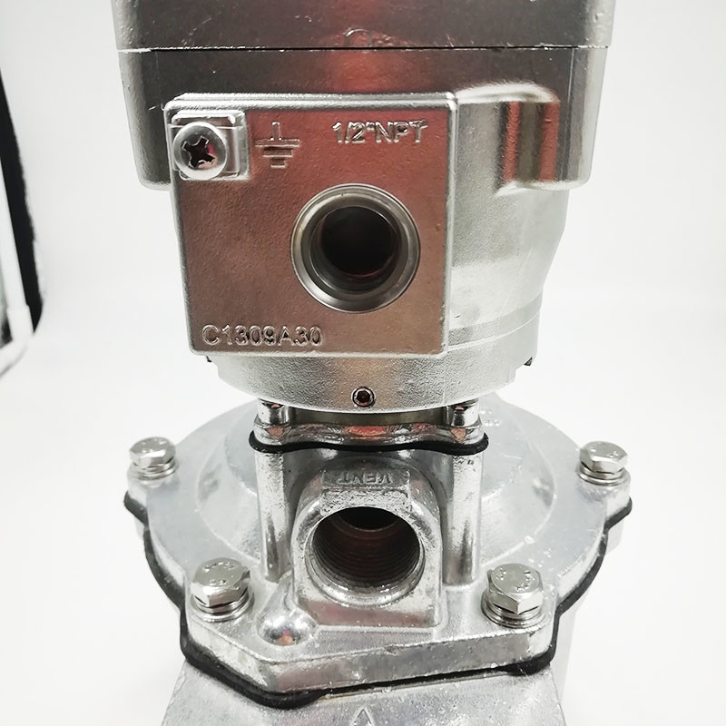 2.5 Inch Pulse Jet Valves Aluminum Body Material With Explosion Proof Coil