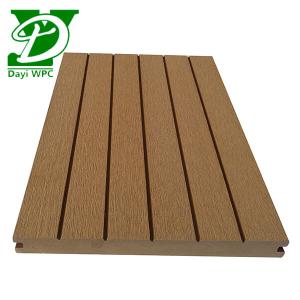 Wholesale Waterproof Wood Grain Hollow Wood Plastic Composite Decking from china suppliers