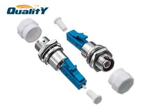 Wholesale QY adapter LC male to FC female hybrid fiber optical adapter in Telecommunication from china suppliers