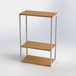 Multifunction Home Display Rack / Rectangle Shelves Storage Display Stand