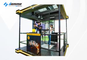 Wholesale Double Players 9D VR Interactive Shooting Game Simulator With HTC VIVE Glasses from china suppliers