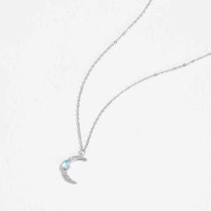 Wholesale Elegant Fashion Pearl Necklace Geometric Hexagonal Fashion Diamond Necklace from china suppliers
