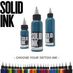 Non Hazardous Colors Tattoo Ink Pigment Solid 30ML 60ML with glycerin
