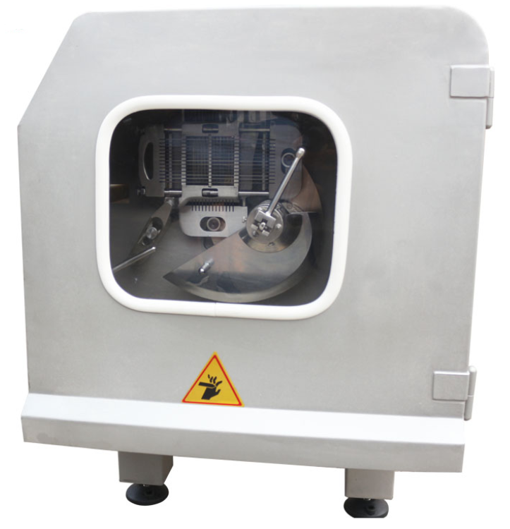Diced meat cutting machine