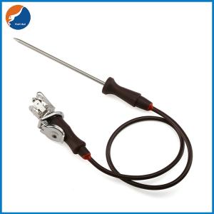 China Stainless Steel Silicone Handle Meat NTC Thermistor Probe High Temperature Sensor For Microwave Oven on sale