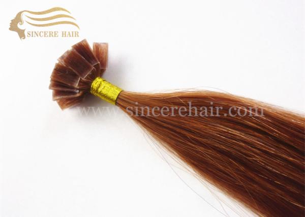 22" Bule Color Silk Straight Remy Hair Extensions Pre-Bonded Flat-Tip Hair 1.0