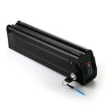 36V Silver Fish Powerful 10s6p 10s5p Lithium Ion Battery With USB Black