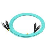 3.0mm Aqua Green MultiMode OM3 Duplex Fiber Patch Cord