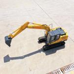 Heavy Earth Moving Machinery ZG150 Ergonomic Design With Spacious Driving Space