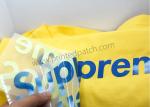 OEKO Debossed Heat Press Logo On Shirt Heat Transfer Labels For T Shirts