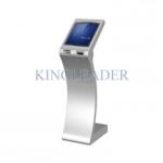 19" Vandal Proof Touch Screen Kiosk Stand For Shopping Mall Information Checking