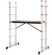Wholesale 2x6 Extension Aluminum Scaffold Tower With One Plank Non Marring Feet from china suppliers