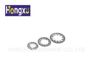China DIN 6798 (J) - 1988 Serrated Lock Washer Type J With Internal Teeth Spring Steel 65Mn on sale