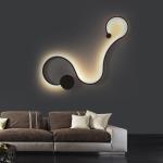 Retro Wall Lamps Bedroom Study Living Balcony Acrylic Lights Home Deco In White